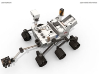 NASA Mars Science Laboratory Curiosity Rover Papercraft