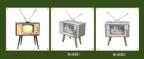 日本昭和三十年古早味 - 昭和初期電視機