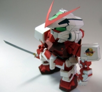 待整理[SD Type]  ASTRAY Gundam Rad Frame 異端鋼彈紅色機