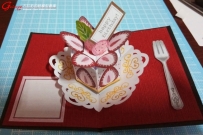 Strawberry cake (pop-up card)作品分享