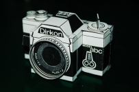 DIRKON针孔相机纸模，可以拍照的