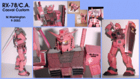 Gundam RX-78-CA (夏亞)凱斯巴爾專用鋼彈