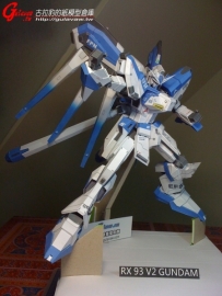 阿姆羅最終專用機RX-93-V2 GUNDAM 水貼版本